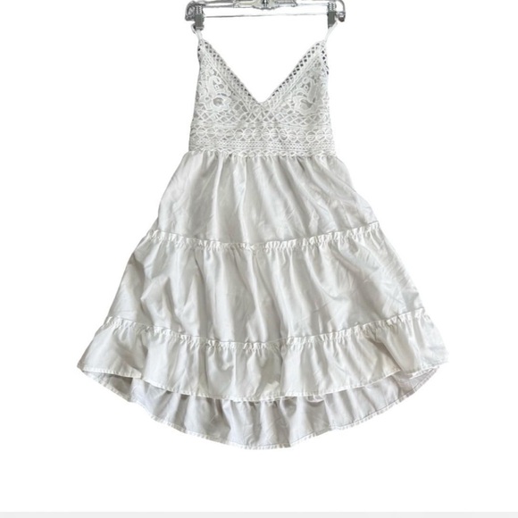 White Lace Women’s Dress size Large - Picture 2 of 3